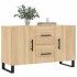 Aparador de madera de ingeniería roble Sonoma 100x36x60