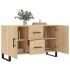 Aparador de madera de ingeniería roble Sonoma 100x36x60