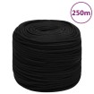 Cuerda de trabajo poliéster negro 6 mm 250 m