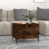 Mesa de centro madera contrachapada roble ahumado 60x44,5x45