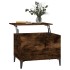 Mesa de centro madera contrachapada roble ahumado 60x44,5x45