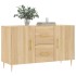 Aparador de madera de ingeniería roble Sonoma 100x36x60