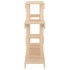 Soporte para plantas madera maciza de pino 104,5x25x77,5