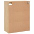 Armario de pared roble Sonoma 69,5x34x90