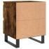 Mesitas noche 2 uds madera ingeniería roble ahumado 40x35x50