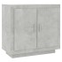 Aparador de madera contrachapada gris hormigón 80x40x75