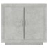 Aparador de madera contrachapada gris hormigón 80x40x75