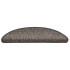 Alfombrillas autoadhesivas sisal 15 uds marrón beige 56x17x3