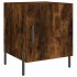 Mesitas noche 2 uds madera ingeniería roble ahumado 40x40x50