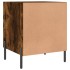 Mesitas noche 2 uds madera ingeniería roble ahumado 40x40x50