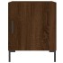 Mesitas noche 2 uds madera ingeniería marrón roble 40x40x50