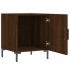 Mesitas noche 2 uds madera ingeniería marrón roble 40x40x50