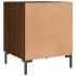 Mesitas noche 2 uds madera ingeniería marrón roble 40x40x50
