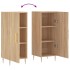 Aparador madera contrachapada color roble Sonoma 34,5x34x90