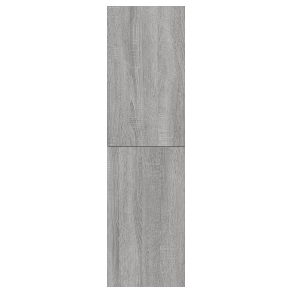 Muebles para TV de pared 2 uds gris Sonoma 30,5x30x110