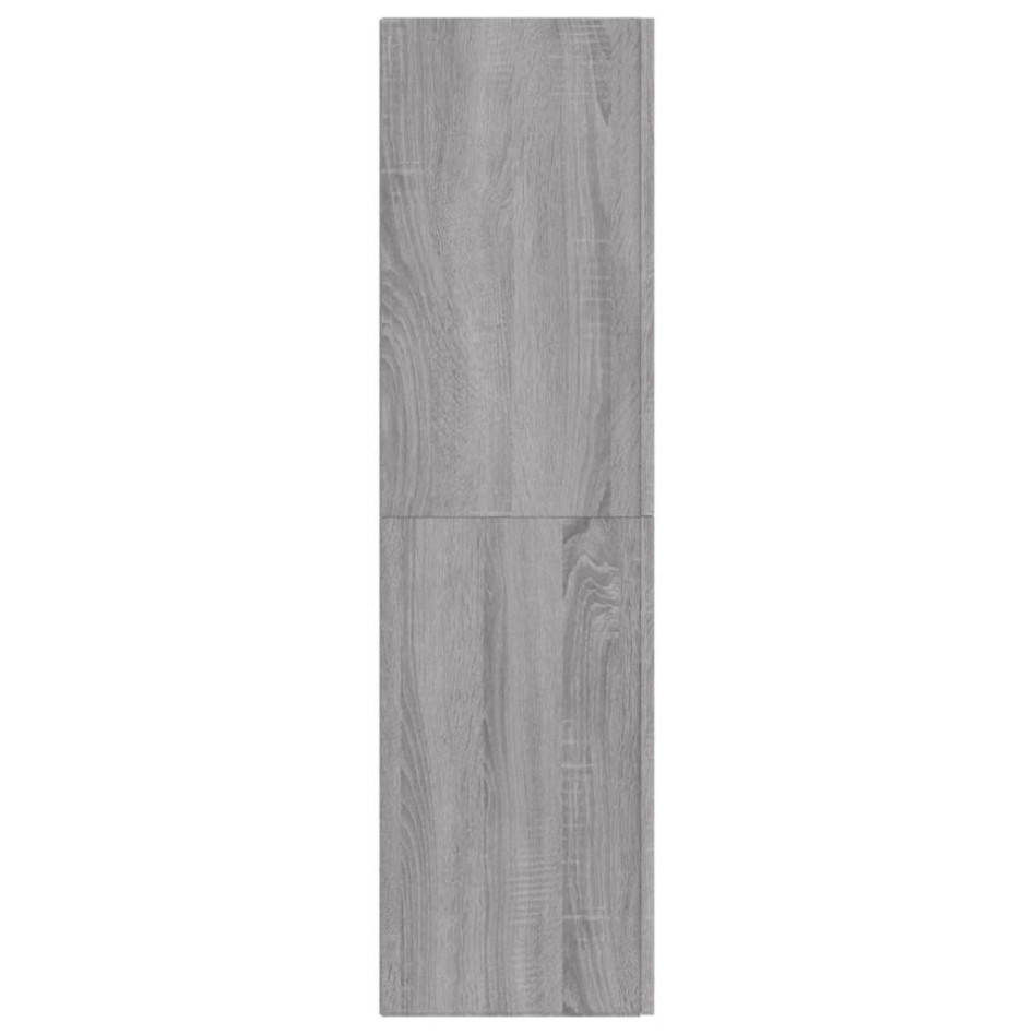 Muebles para TV de pared 2 uds gris Sonoma 30,5x30x110