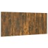 Cabecero cama madera contrachapada roble ahumado 200x1,5x80