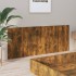 Cabecero cama madera contrachapada roble ahumado 200x1,5x80