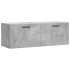 Armario de pared madera ingeniería gris hormigón 100x36,5x35