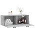 Armario de pared madera ingeniería gris hormigón 100x36,5x35