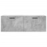 Armario de pared madera ingeniería gris hormigón 100x36,5x35