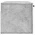 Armario de pared madera ingeniería gris hormigón 100x36,5x35