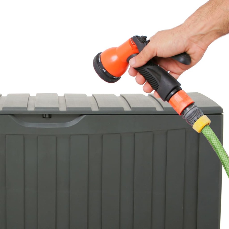 Caja de almacenaje polipropileno negra 118x53x57