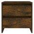 Mesita noche 2 unidades roble ahumado 45x34,5x44,5