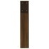 Armario cabecero marrón roble 200x18,5x104,5