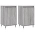 Aparadores 2 uds madera de ingeniería gris Sonoma 40x35x70