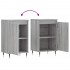 Aparadores 2 uds madera de ingeniería gris Sonoma 40x35x70