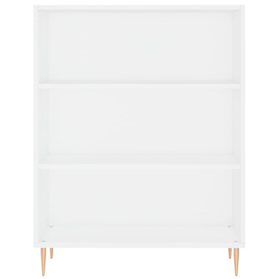 Aparador alto madera contrachapada blanco 69,5x34x180