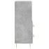 Aparador de madera contrachapada gris hormigón 34,5x34x90