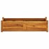 Arriate de madera de acacia 100x30x25