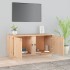 Mueble de TV de madera maciza de pino 80x35x40,5