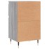Aparadores 2 uds madera de ingeniería gris Sonoma 40x35x70