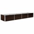 Arriate de acero galvanizado marrón 320x80x45