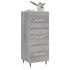Aparador madera de ingeniería gris Sonoma 34,5x34x90