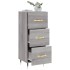 Aparador madera de ingeniería gris Sonoma 34,5x34x90