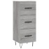 Aparador madera de ingeniería gris Sonoma 34,5x34x90