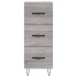 Aparador madera de ingeniería gris Sonoma 34,5x34x90