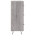 Aparador madera de ingeniería gris Sonoma 34,5x34x90