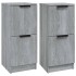 Aparadores 2 uds madera contrachapada gris Sonoma 30x30x70