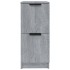 Aparadores 2 uds madera contrachapada gris Sonoma 30x30x70