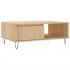 Mesa de centro madera de ingeniería roble Sonoma 90x60x35