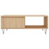 Mesa de centro madera de ingeniería roble Sonoma 90x60x35