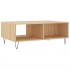 Mesa de centro madera de ingeniería roble Sonoma 90x60x35