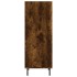 Aparador de madera de ingeniería roble ahumado 34,5x32,5x90