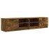 Muebles para TV 2 uds contrachapado roble ahumado 80x35x36,5