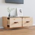 Mueble de TV de madera maciza de pino 80x34x35